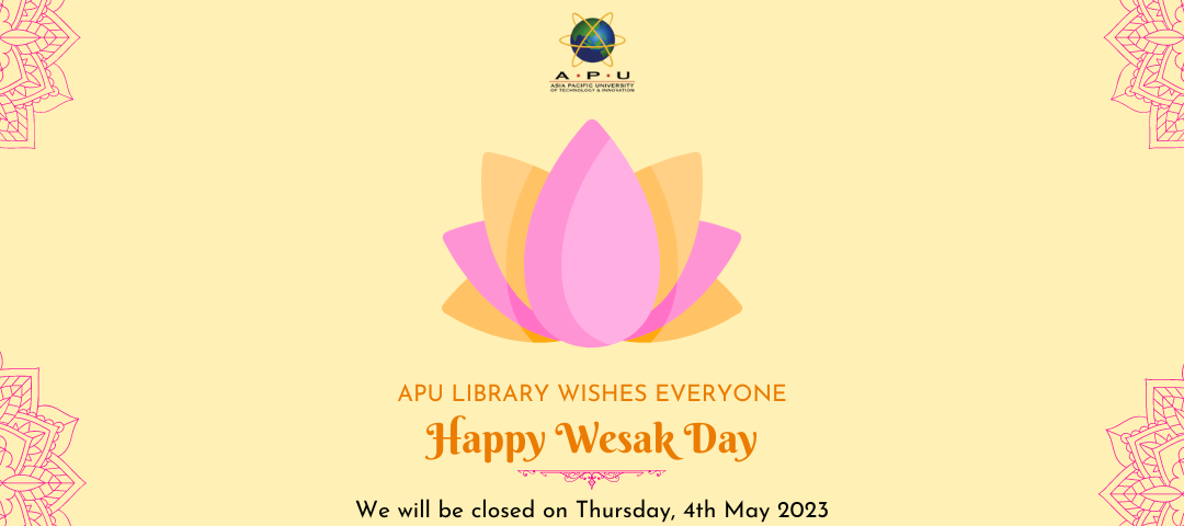 Library Closure : Wesak Day