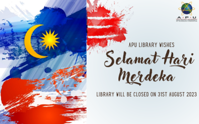 Library Closure : Malaysia Independence Day 2023