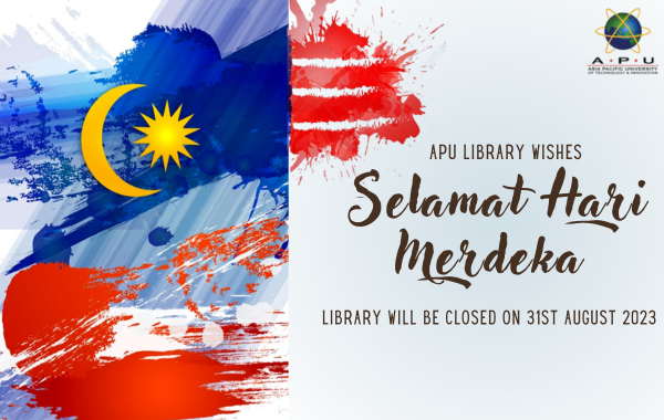 Library Closure : Malaysia Independence Day 2023