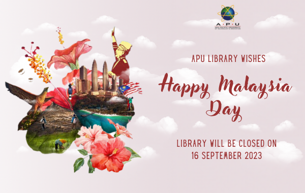 Library Closure : Malaysia Day 2023