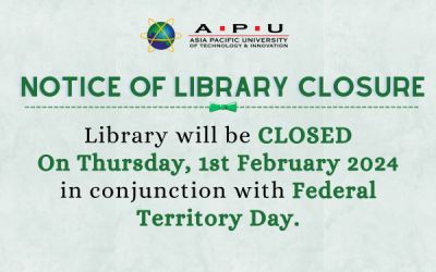 Library Closure : Federal Territory Day