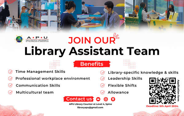 Library Recruitment March 2024
