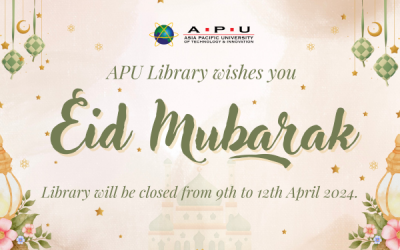 Library Closure : Eid Mubarak 2024