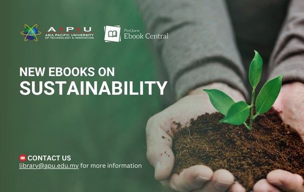 New E-books Collection on Sustainability