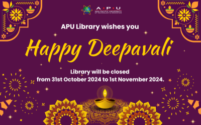 Library Closure : Deepavali 2024