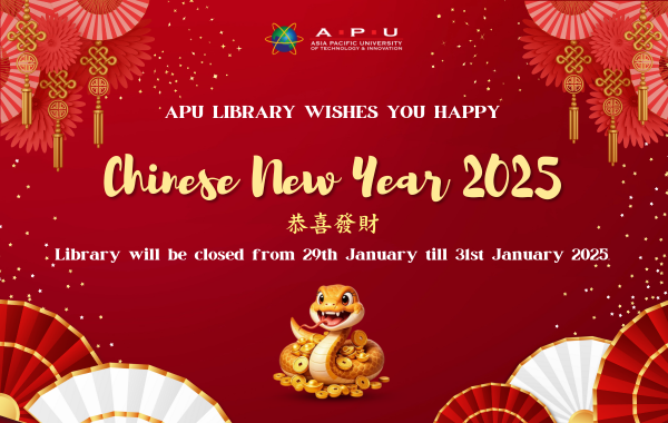 Library Closure : Chinese New Year