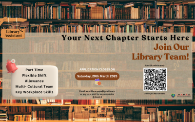 Library Recruitment April 2025
