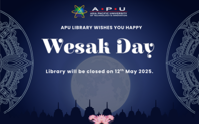 Library Closure – Wesak Day