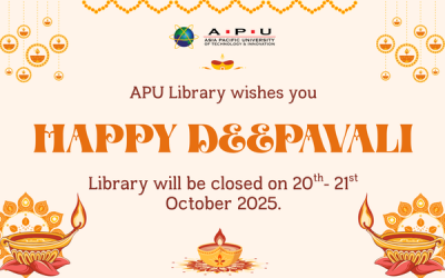 Library Closure : Deepavali Celebration