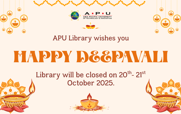 Library Closure : Deepavali Celebration