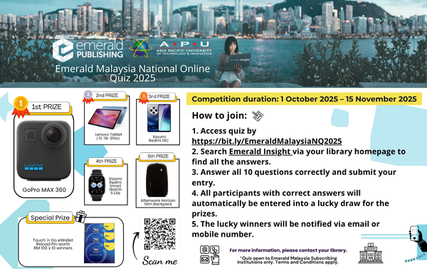 Emerald Malaysia National Online Quiz 2025