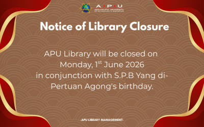 Library Closure : S.B.P. Yang di- Pertuan Agong’s Birthday