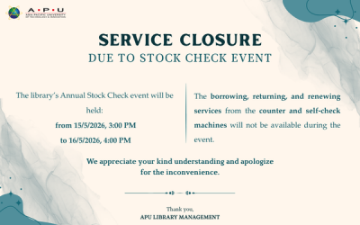 Library Services Closure – Stock Check May 2026