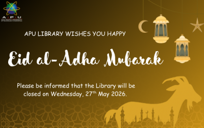 Library Closure : Eid Adha Celebration