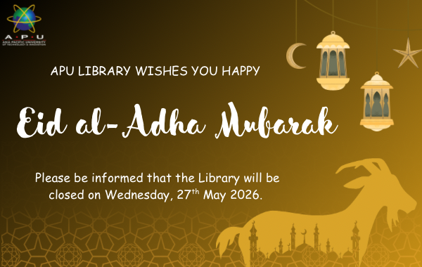 Library Closure : Eid Adha Celebration