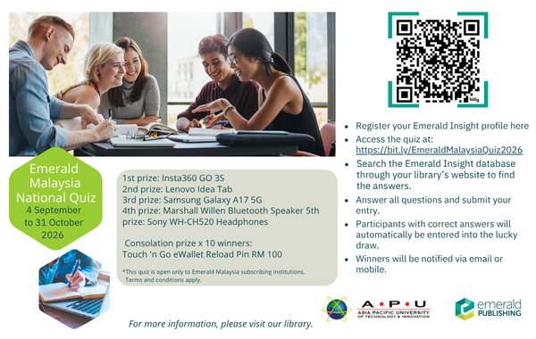 Emerald Malaysia National Online Quiz 2026